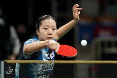신유빈 앞세운 한국 탁구, 혼성 월드컵서 일본 8-5로 제압