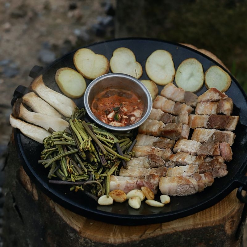 [100 Food] 2. Samgyeopsal (grilled pork belly)