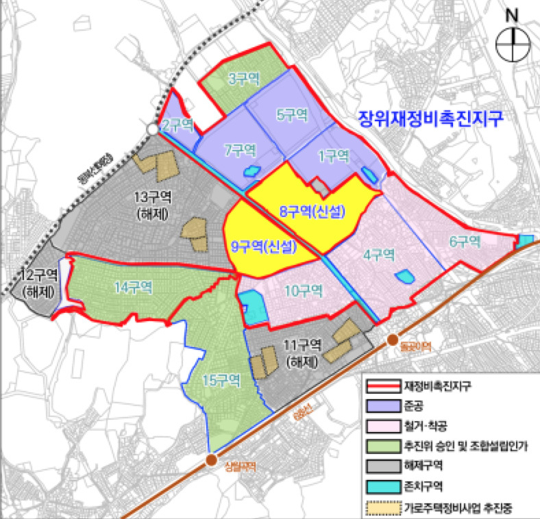 장위8구역 재정비촉진계획 위치도 [서울시 제공]