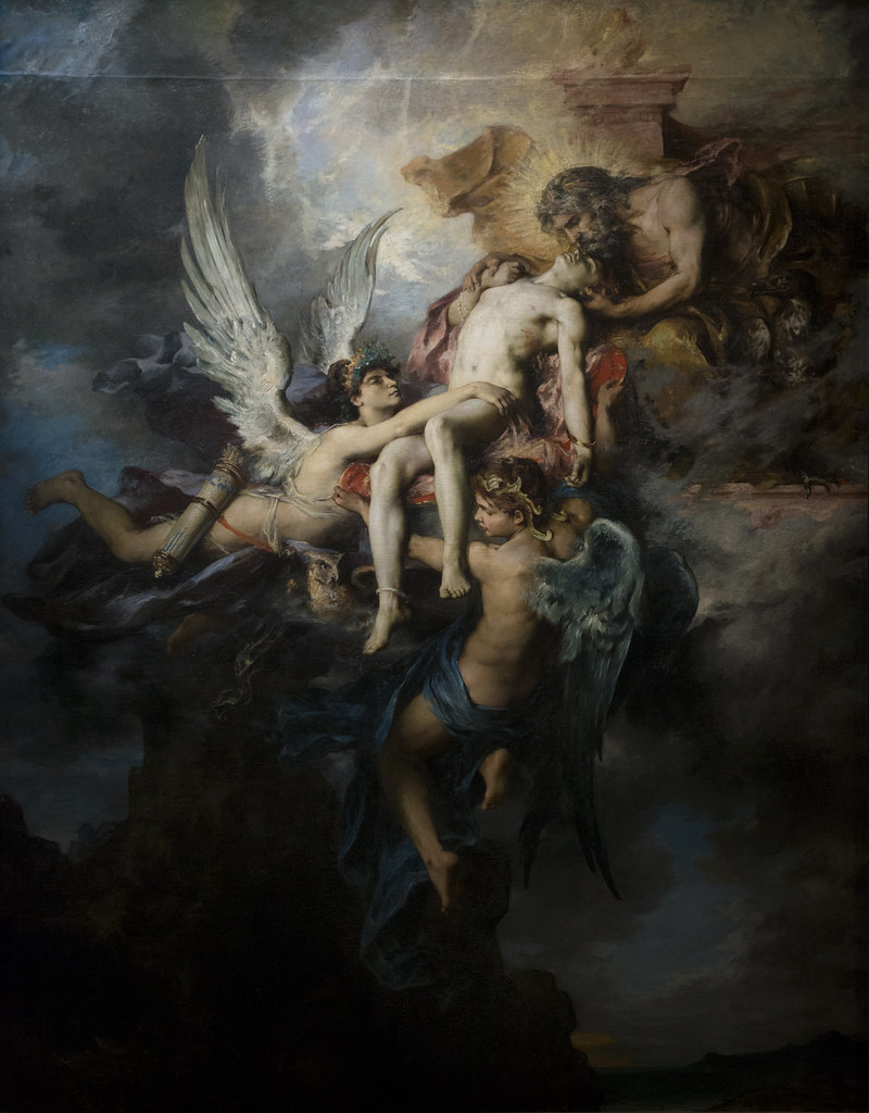 앙리 레비, 사르페돈, 1874, 캔버스에 유채, 235x306cm, 오르세 미술관