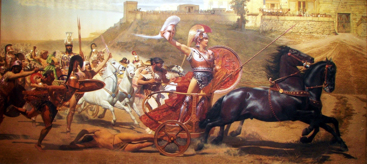 프란츠 마치, 승리한 아킬레우스, 1892