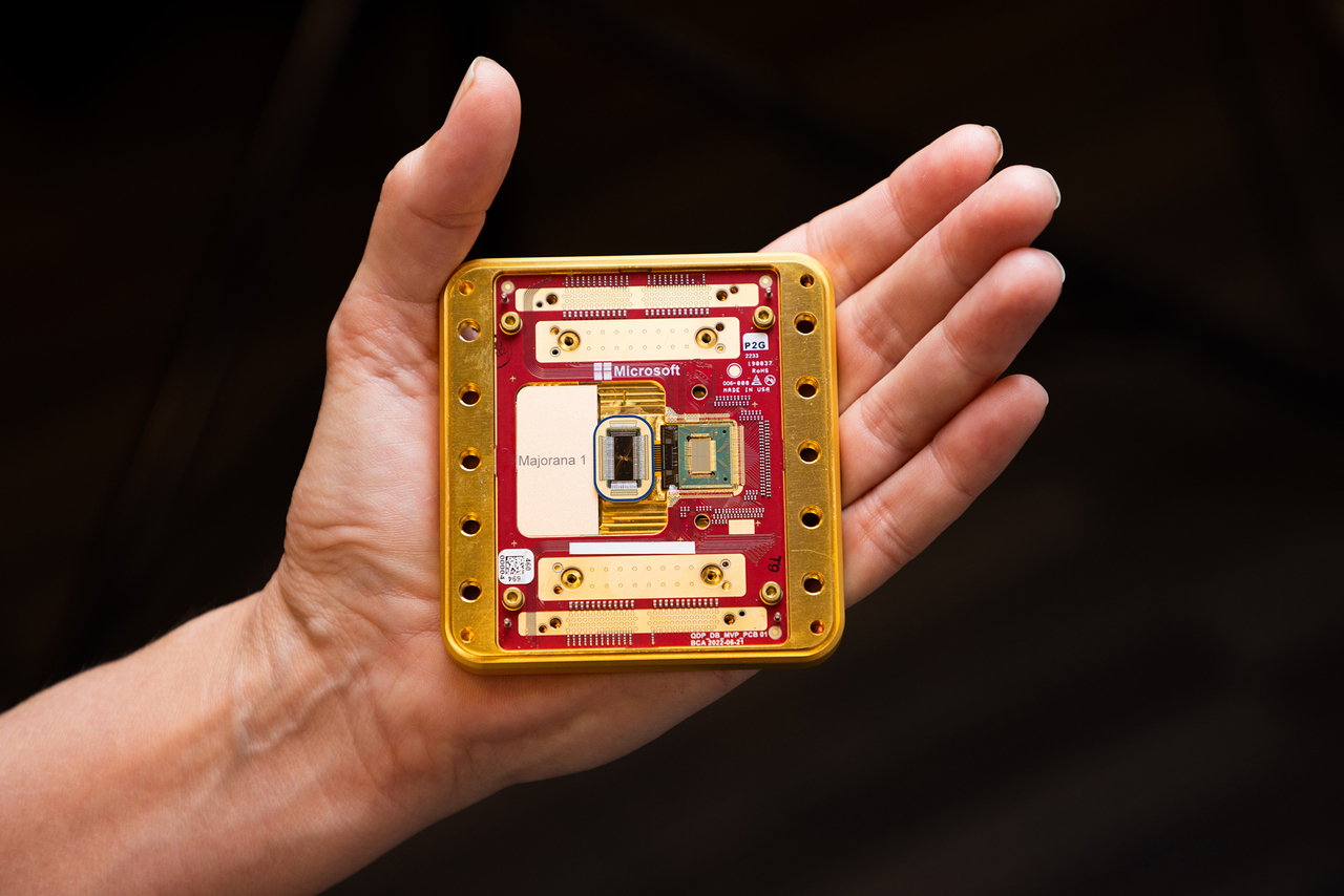 Majorana 1 chip (Microsoft)