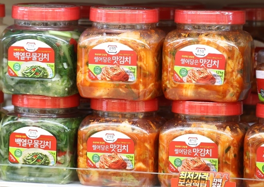K푸드 대표 품목인 김치 [연합]