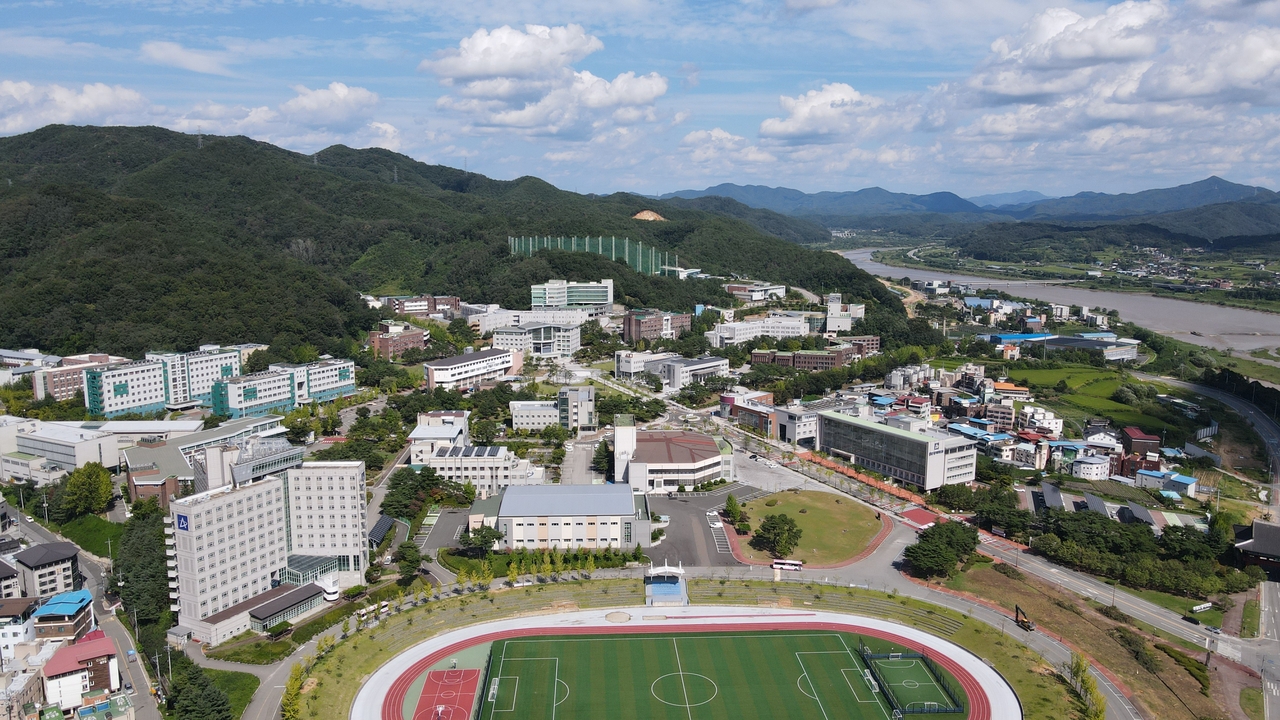 국립경국대 안동캠퍼스 전경.[국립경국대 제공]