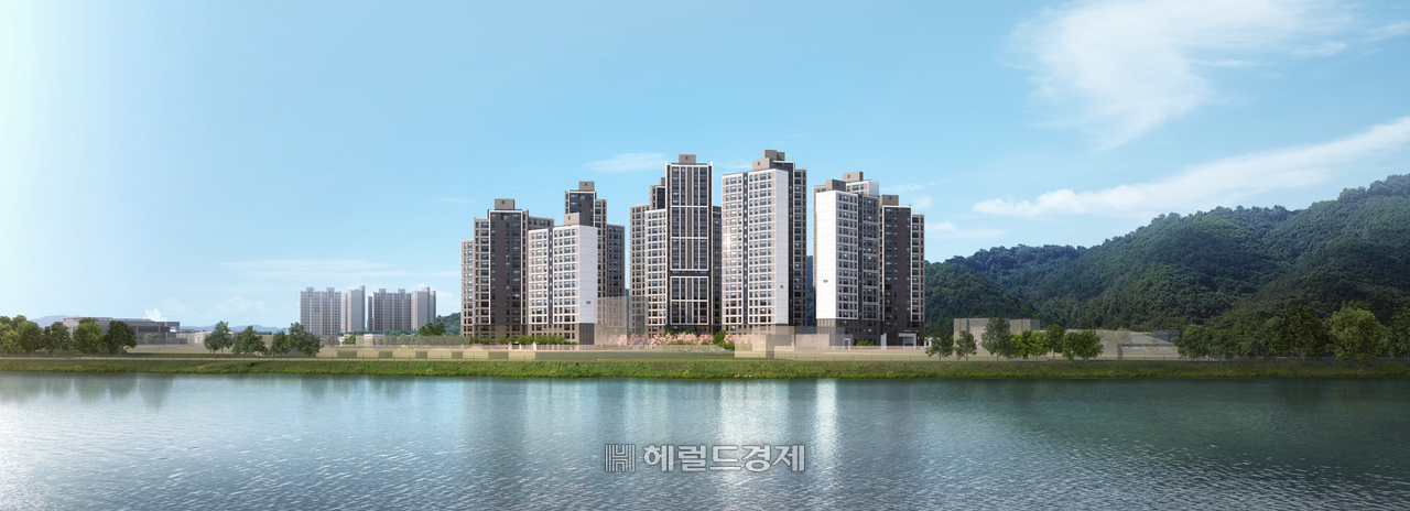 안동 용상 하늘채 리버스카이 조감도 (한국토지신탁제공)