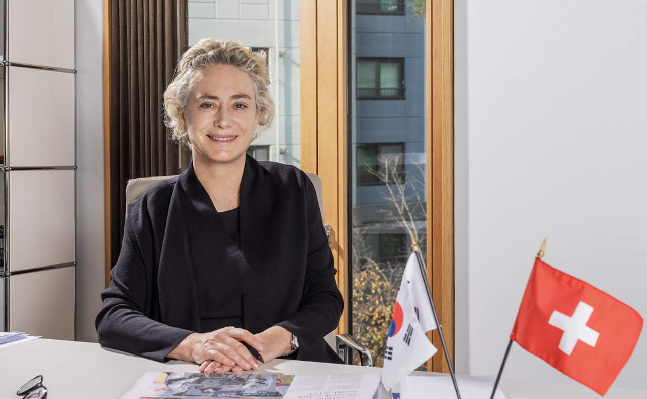 Dagmar Schmidt Tartagli, Ambassador of Switzerland to Korea. (Embassay of Switzerland)