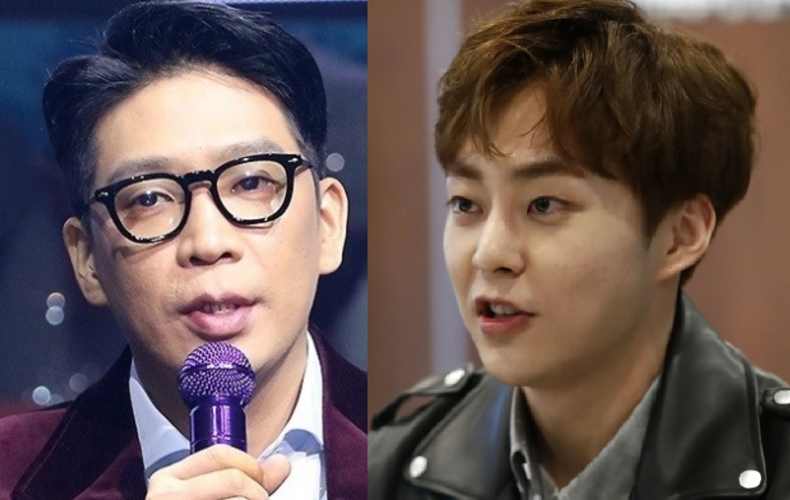 MC몽(좌) 시우민(우)