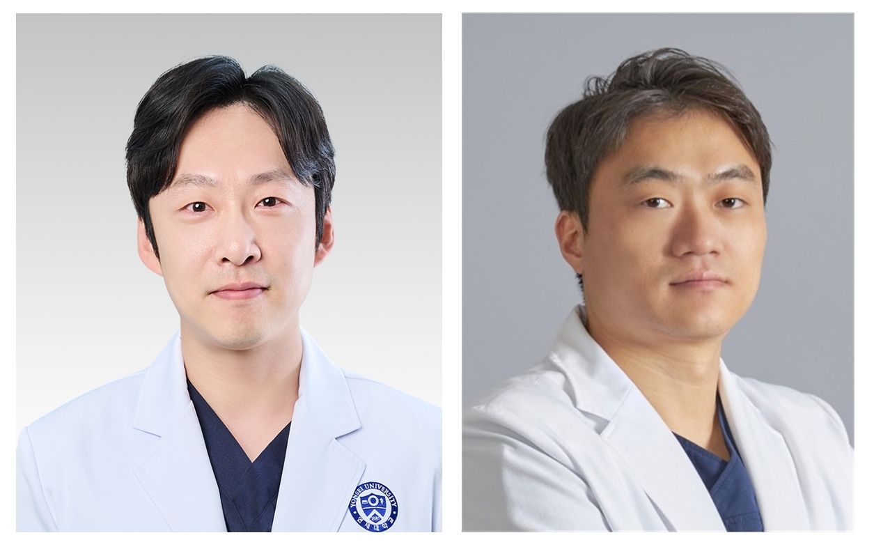 배성훈 연세대 강남세브란스병원 교수(좌), 김준엽 전 한양대학교병원 교수(우)