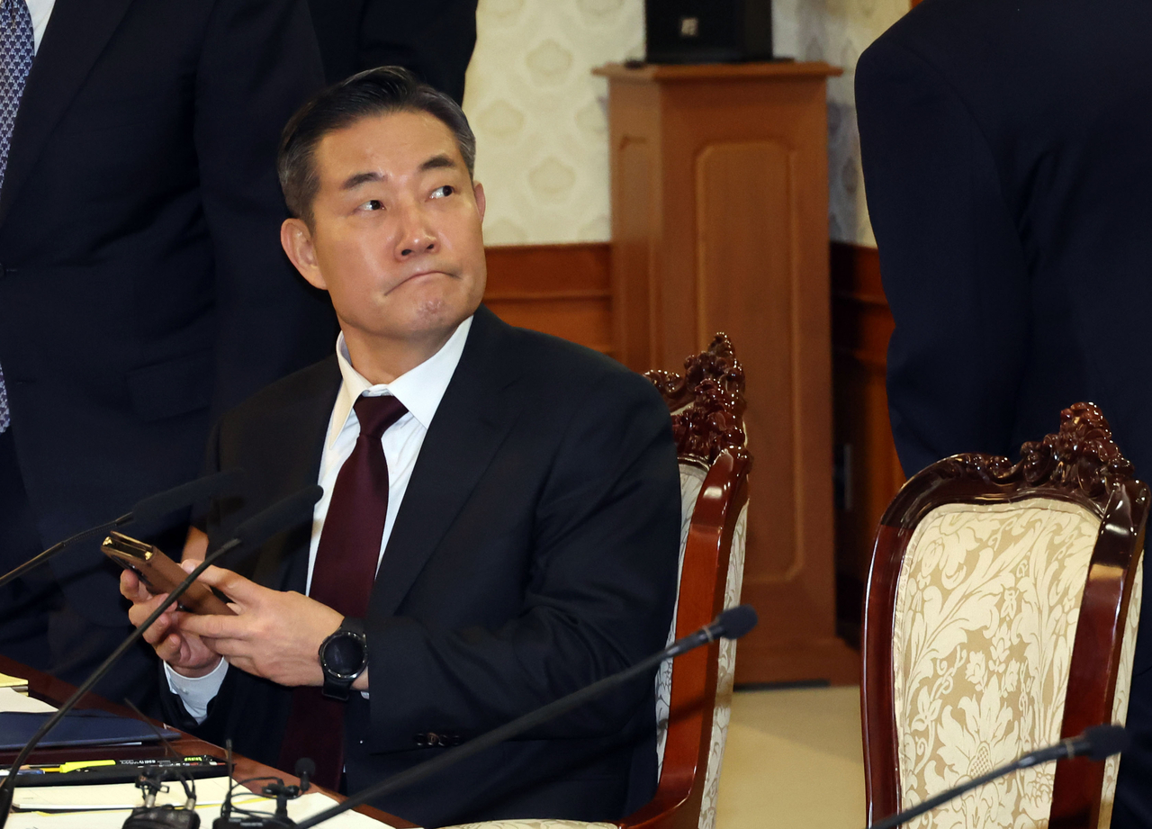 신원식 국가안보실장 <연합>