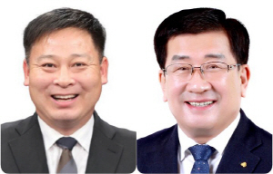 민주당 담양군수 재선거을 앞두고 이재종 후보(왼쪽)와 최화삼 후보의 공약 경쟁이 주목받고 있다.