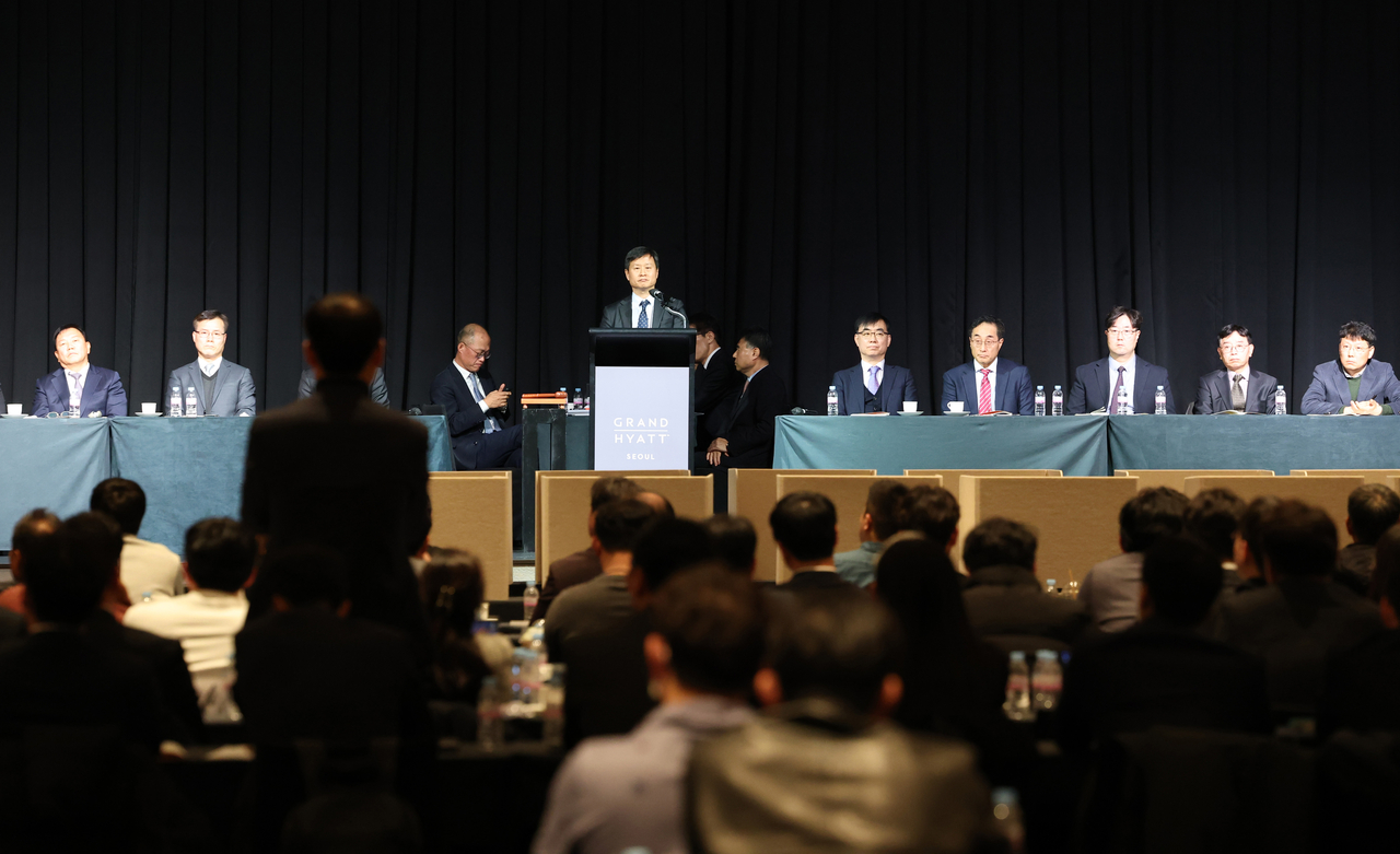 고려아연 임시 주주총회 [공동취재단]