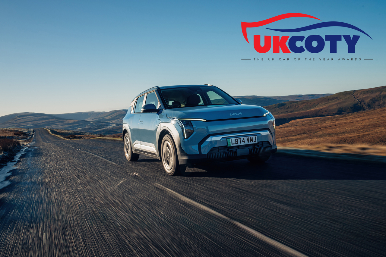 Kia's EV3 topped the list in the UK Car of the Year Awards 2025 (Kia Corp.)