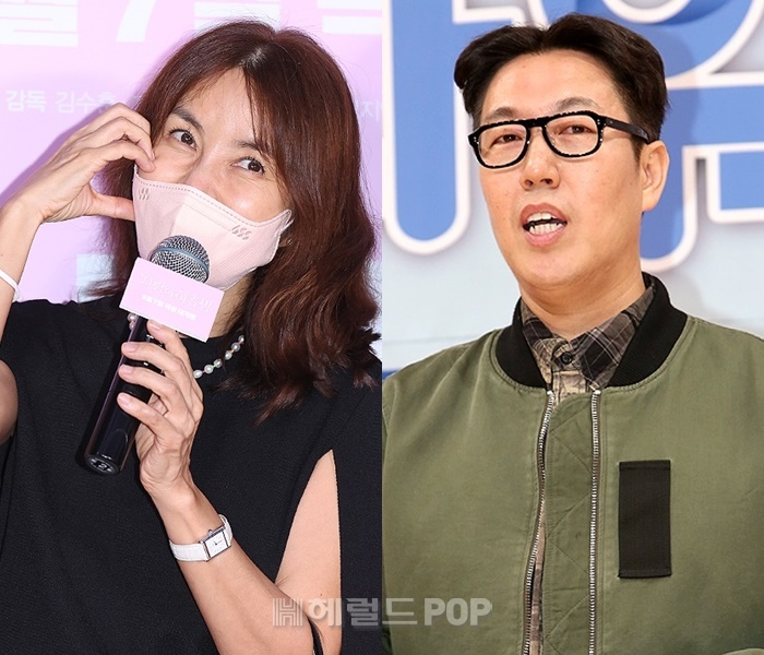 신애라, 김영철/사진=헤럴드POP DB