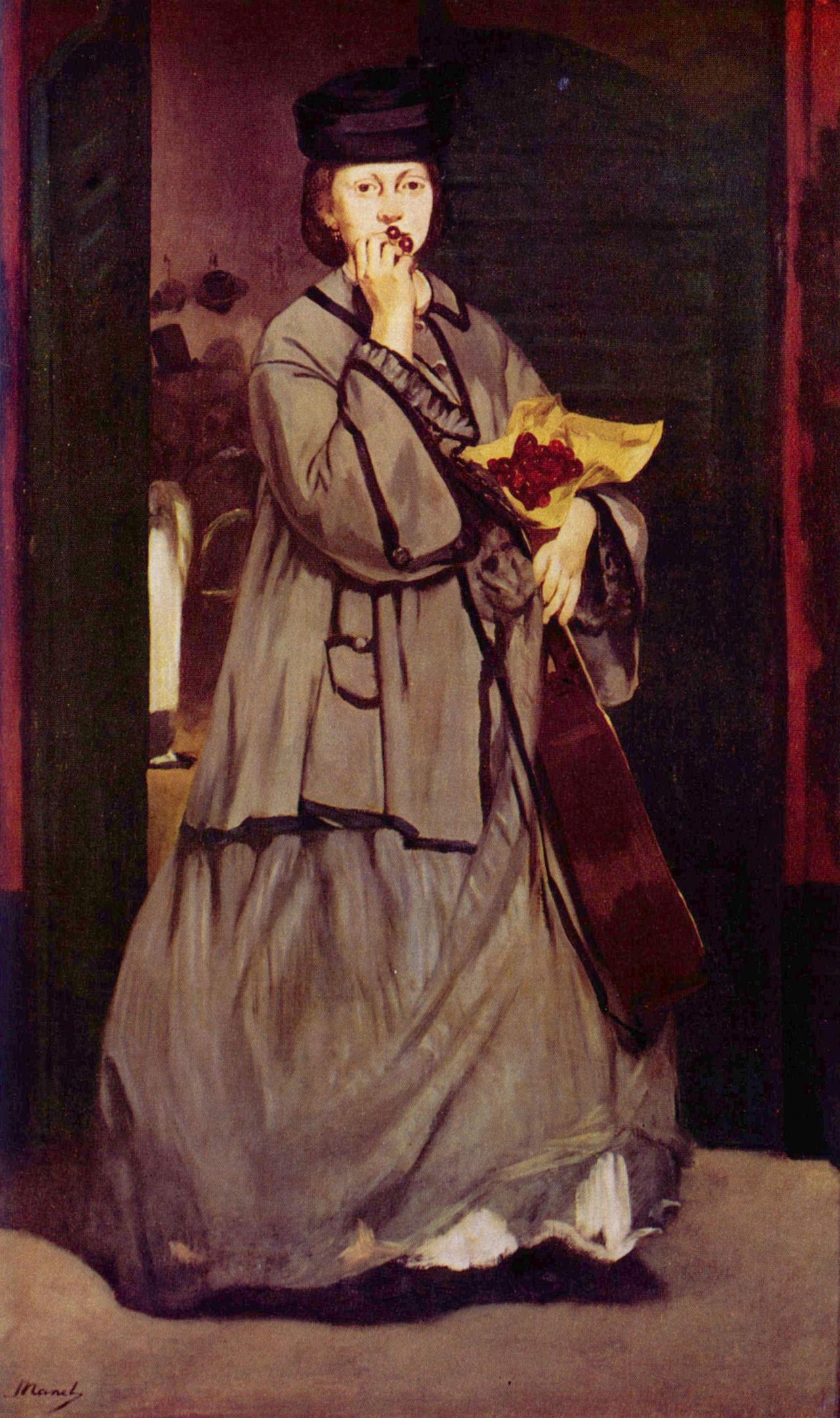 에두아르 마네, 길거리 가수, 1862, 캔버스에 유채, 174x118cm, 보스톤 순수미술 박물관
