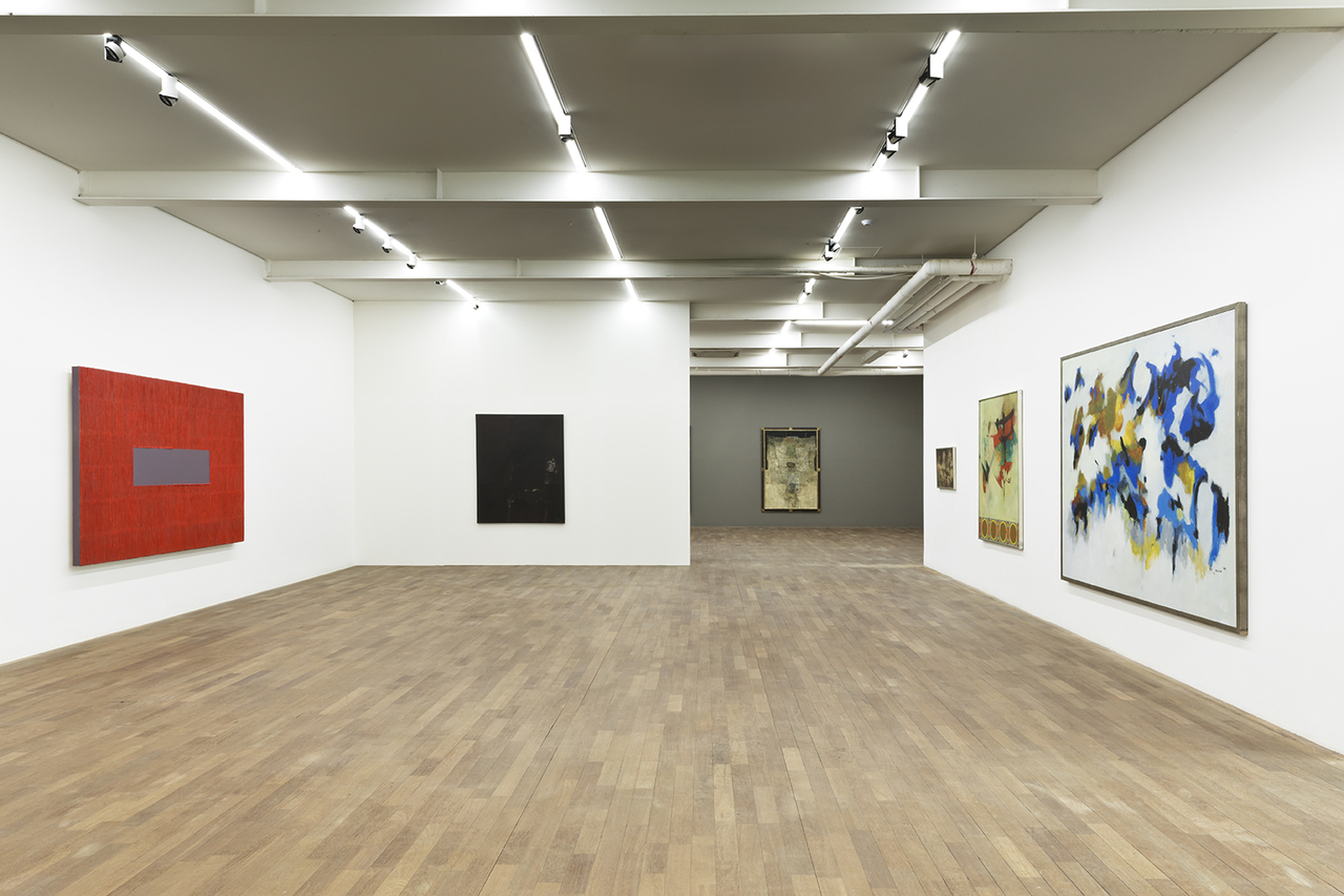 Exhibition view of works by seven participating artists from the 8th Sao Paulo Biennial at the exhibition “Kim Byungki and Bienal De Sao Paulo” at Gana Art (Courtesy of the gallery)