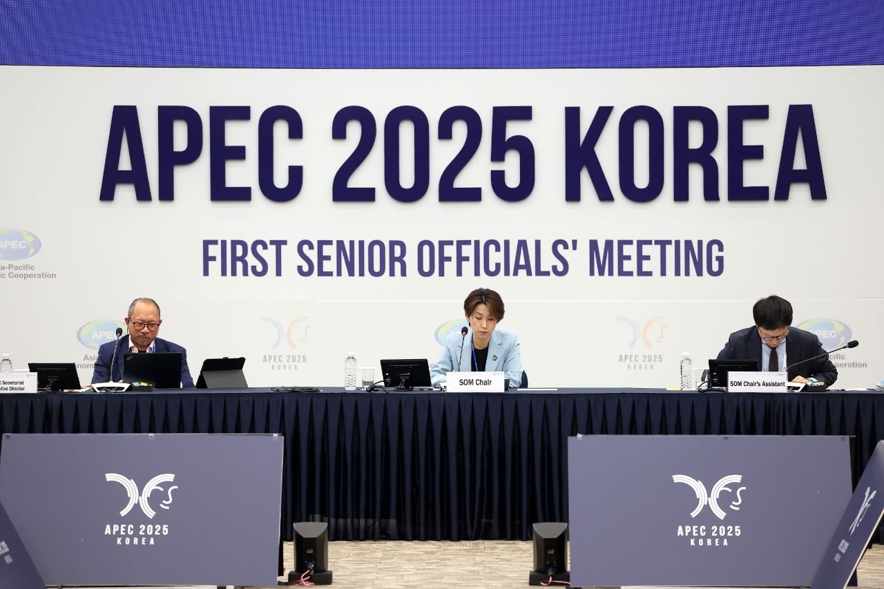 APEC 2025 고위관리회의 모습 [연합]
