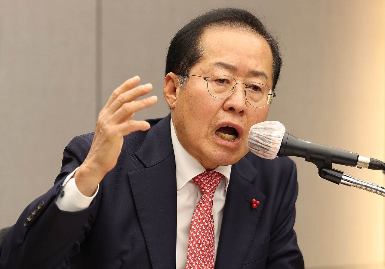 홍준표 대구시장. [연합]