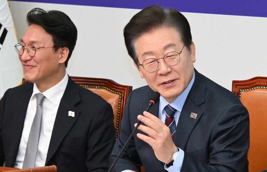 이재명 더불어민주당 대표. 이상섭 기자