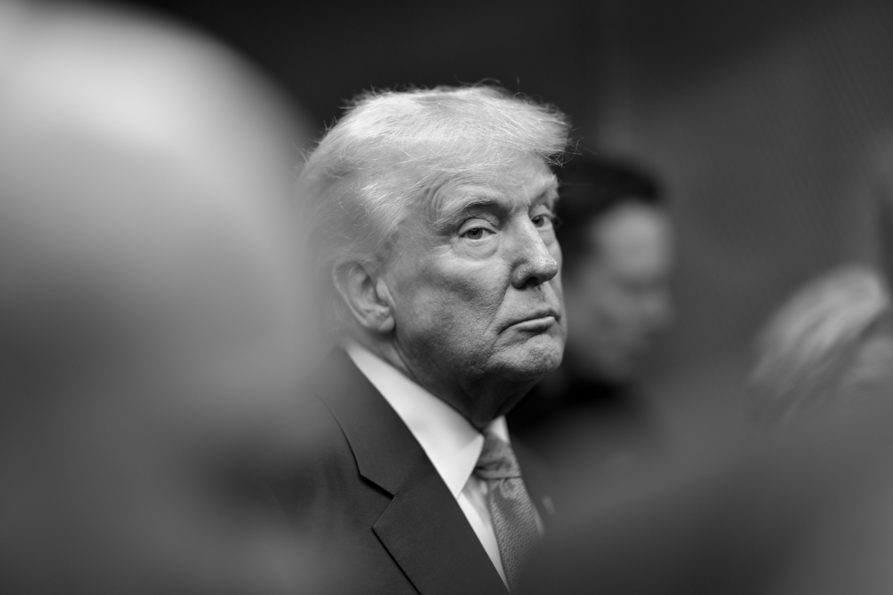 US President Donald Trump appears at the FII Institute summit at Miami Beach, Florida, Feb. 19. (White House)