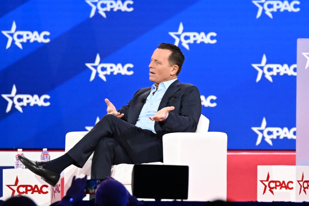 Richard Grenell, US special presidential envoy for special missions, speaks during the annual Conservative Political Action Conference in Oxon Hill, Maryland, Feb. 21. (AFP)