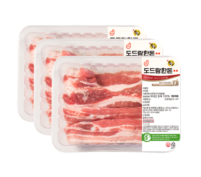 도드람 한돈 삼겹살 이미지 [도드람 제공]