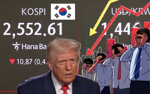 美 증시, ‘경기침체 불사’ 날린 트럼프에 녹다운…韓 증시 발목 제대로 잡히나 [투자360]
