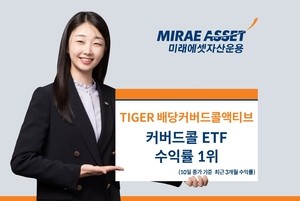 ‘TIGER 배당커버드콜액티브 ETF’ 3개월 수익률 커버드콜 ETF 1위 [투자360]
