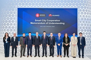 화웨이와 바르셀로나 시의회, MWC 기간 중 스마트 시티 이니셔티브 추진 위한 전략적 양해각서(MoU) 체결