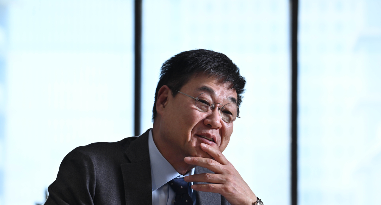 정문헌 종로구청장이 지난 7일 오후 서울 종로구청 내 집무실에서 헤럴드경제와 인터뷰를 하고 있다. 임세준 기자